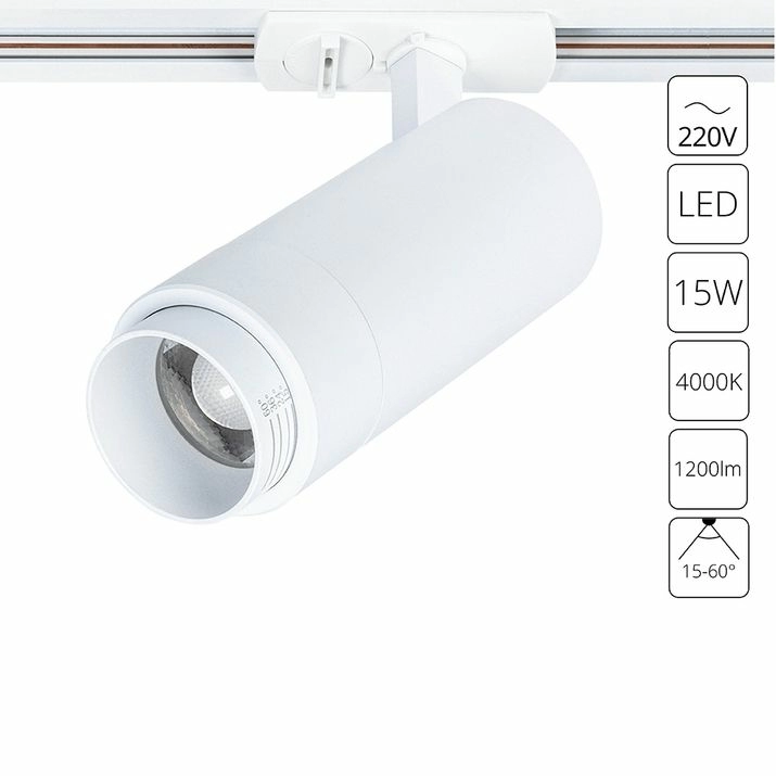 Трековый светильник Arte Lamp Merak, A3540PL-1WH