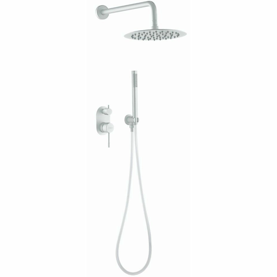 Душевая система Boheme Uno Matt White, 464-MW