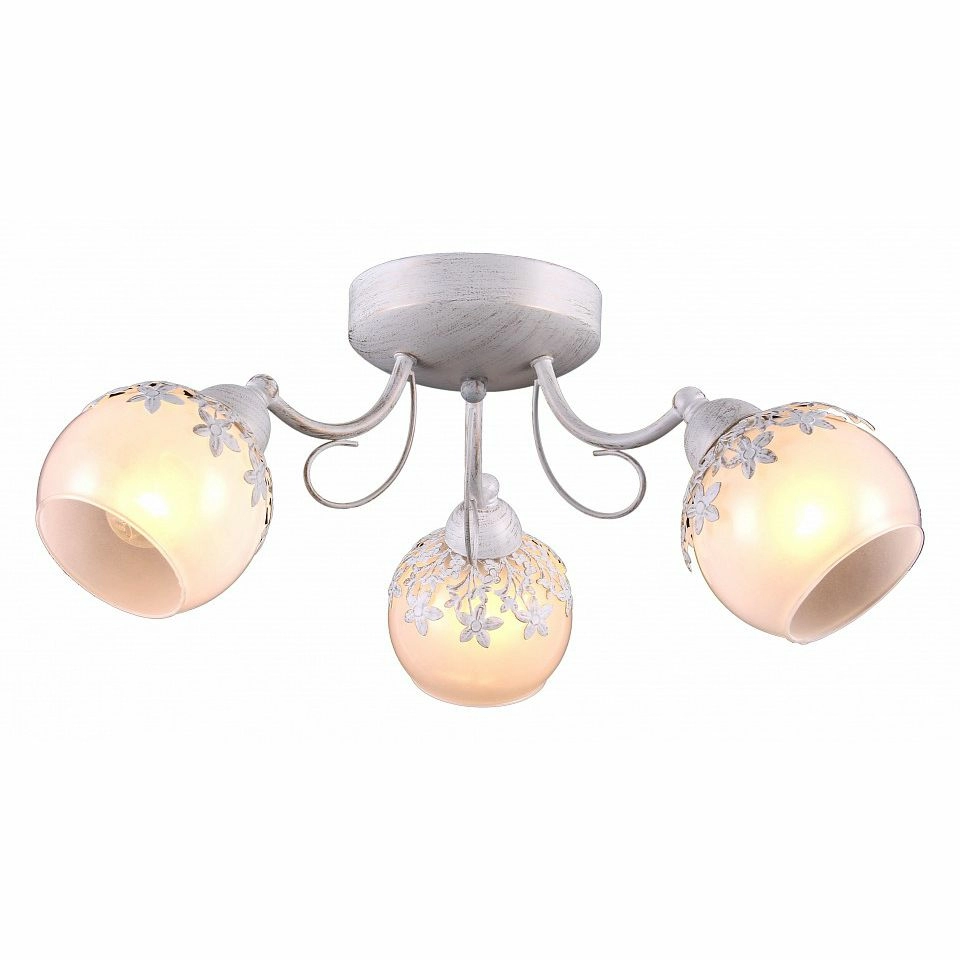 Потолочная люстра Natali Kovaltseva 75043 75043-3C WHITE GOLD
