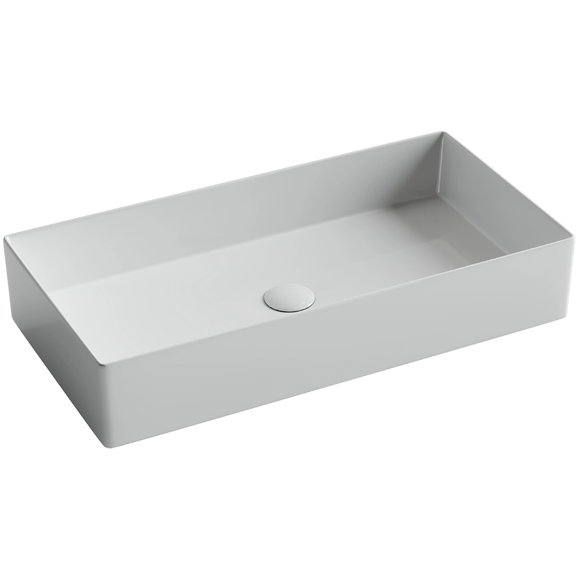Умывальник чаша накладная прямоугольная CeramicaNova Element 70.1x36.1, CN6071