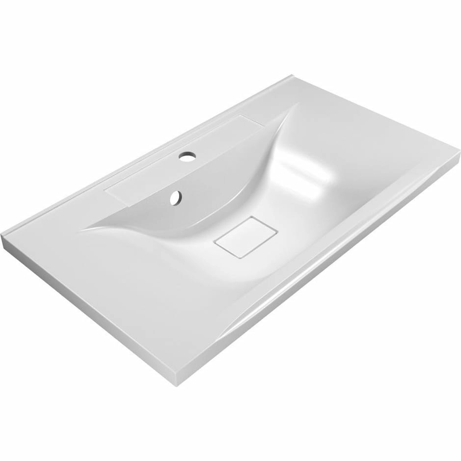 Раковина из литьевого мрамора BelBagno 80x45, BB800/450-LV-MR-PR