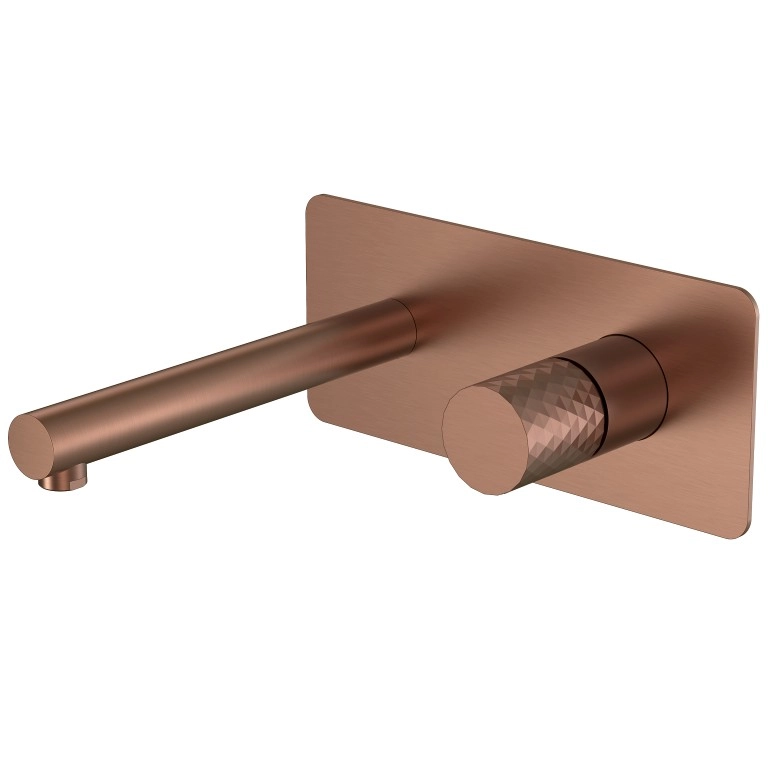 Смеситель встраиваемый Boheme Stick Diamond Bronze Brushed, 125-BRB