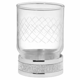 Настольный стакан Boheme Royale Cristal Chrome, 10931-CR