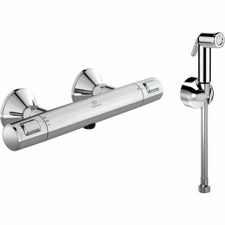 Комплект гигиенического душа термостат Ideal Standard, A7201AA+B0595AA