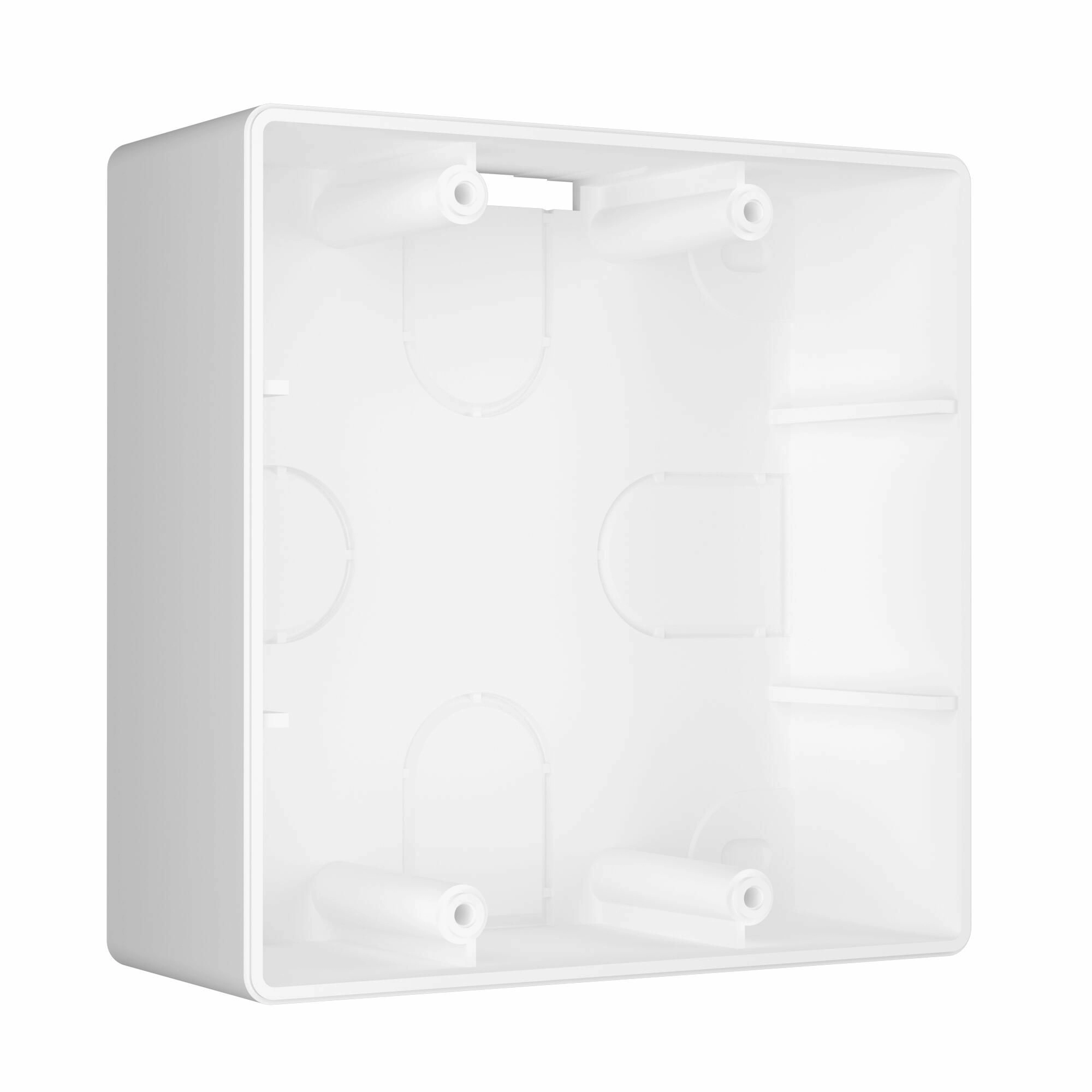Коробка накладного монтажа для силовой розетки Werkel W1199201 (белый)