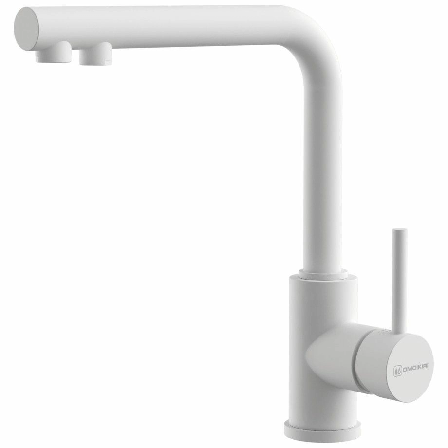 Кухонный смеситель Omoikiri Nakagawa 2 Plus-WH, 4994415
