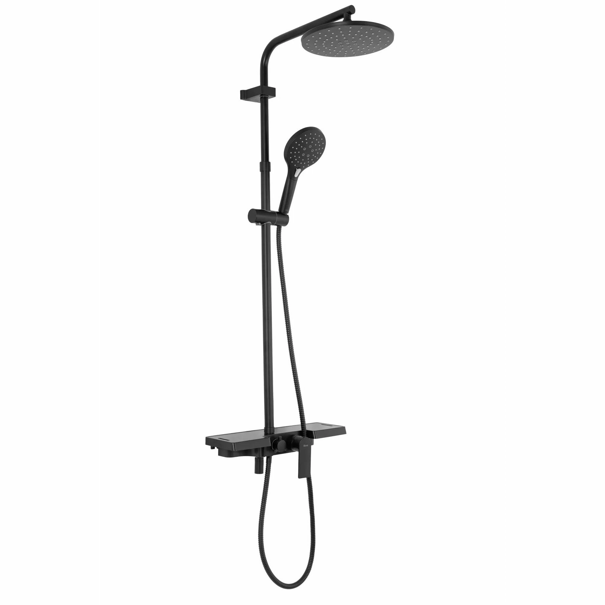 Душевая система Rea Santos Black, REA-P8803