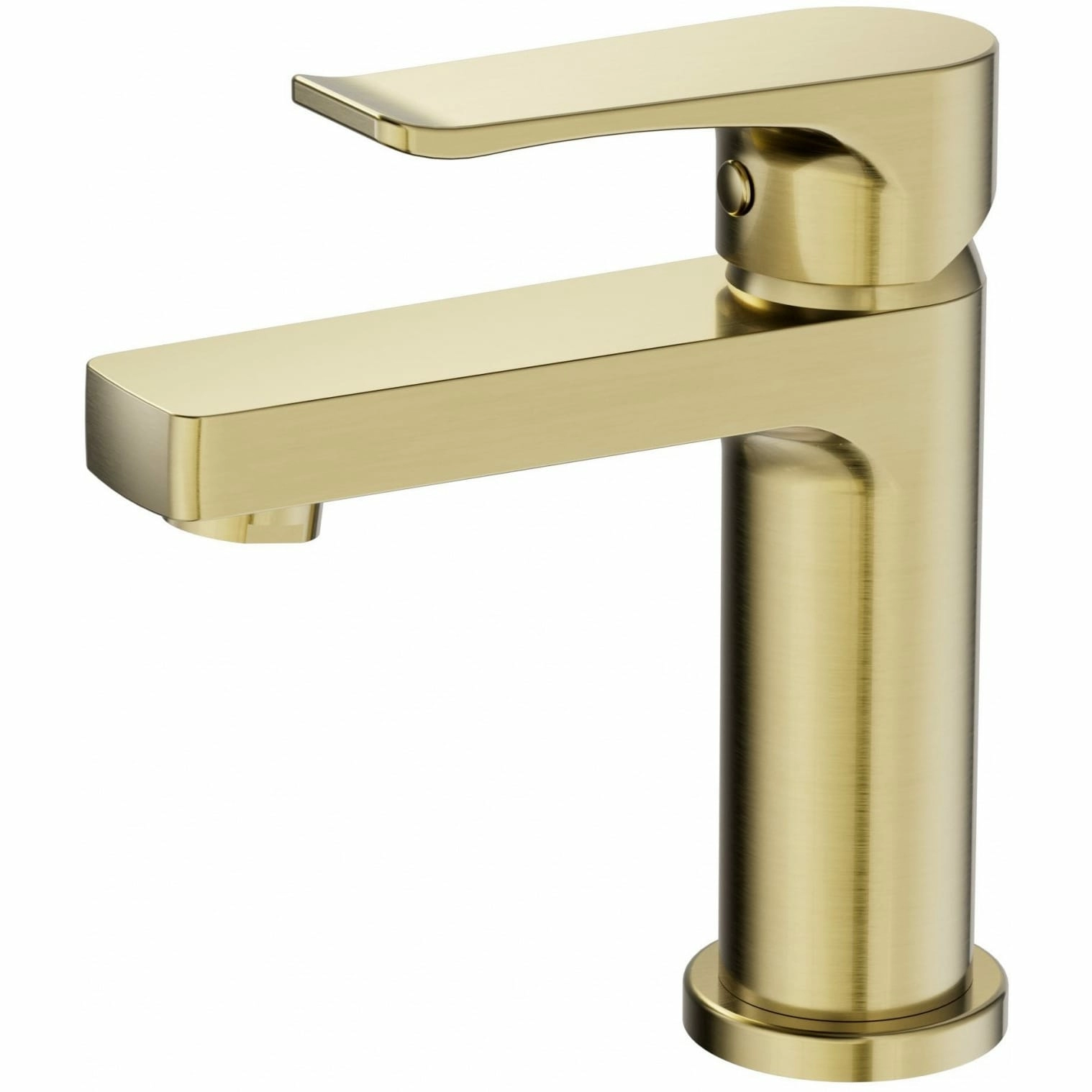 Смеситель для раковины Wonzon & Woghand брашированное золото, WW-A40222-BG