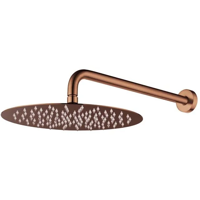 Верхний душ с кронштейном Boheme Uno Bronze Brushed, 422-TOP-BRB