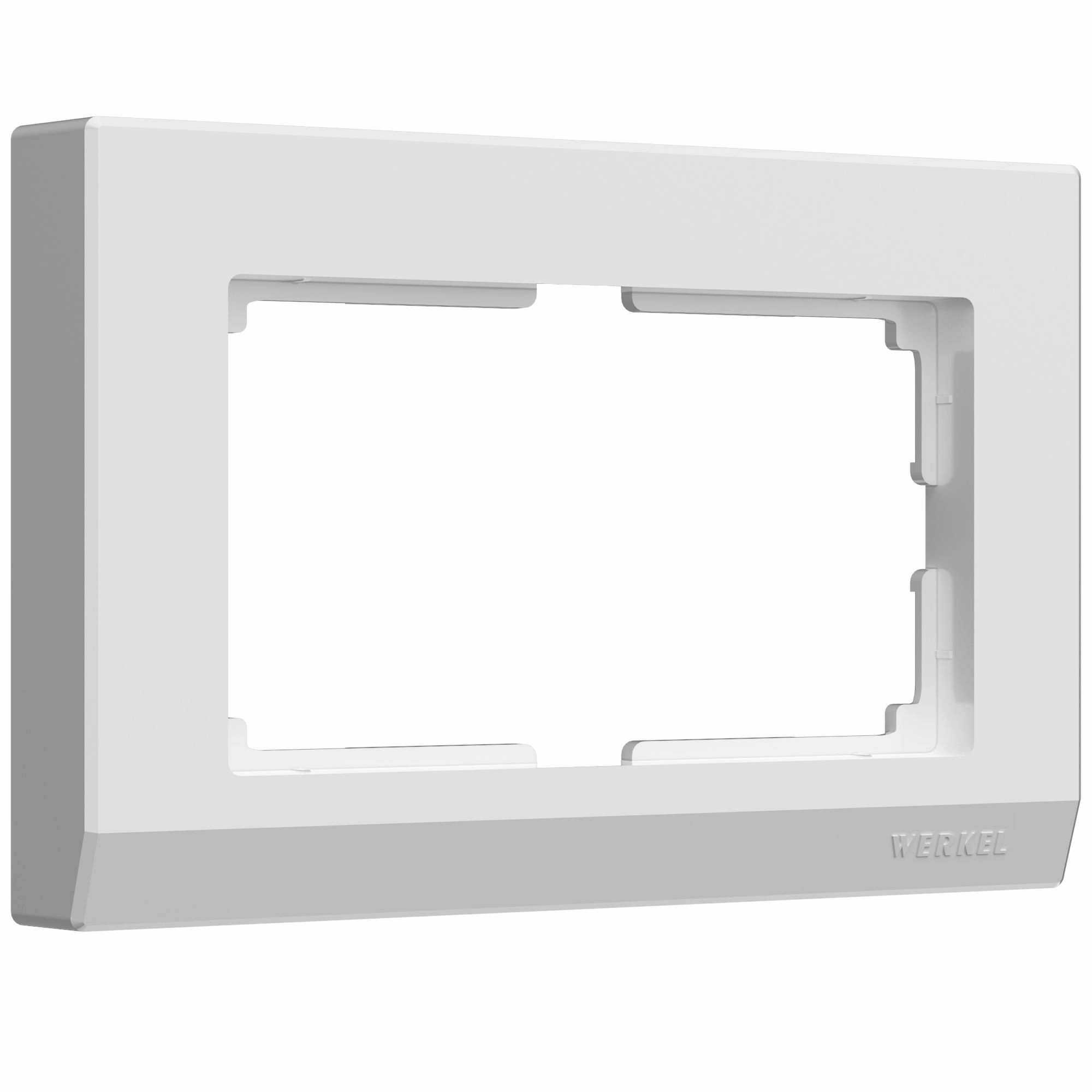 Рамка для двойной розетки Werkel Stark W0081801 (белый)