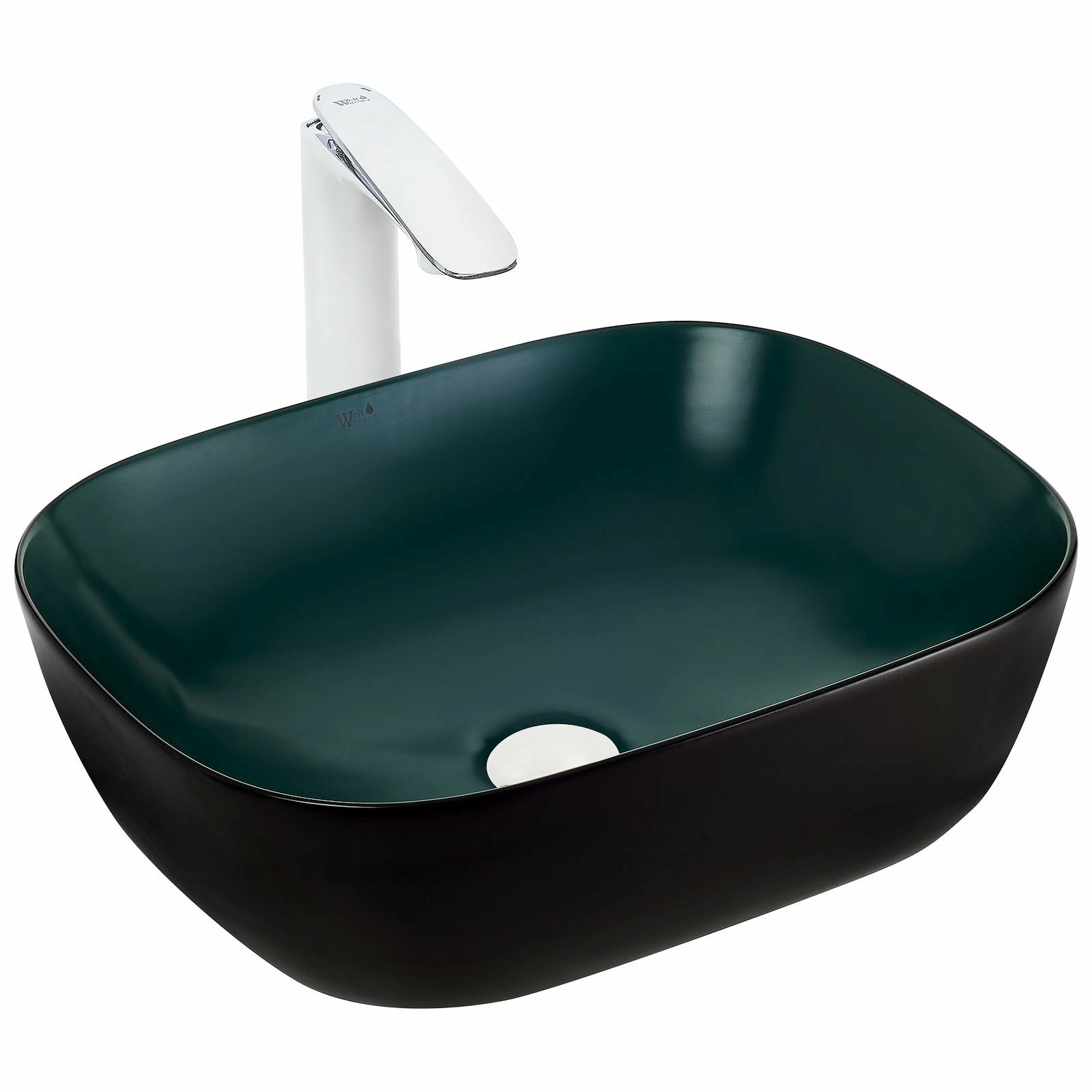 Раковина накладная WeltWasser 49x39.5, WW ELBACH M2143 BBG