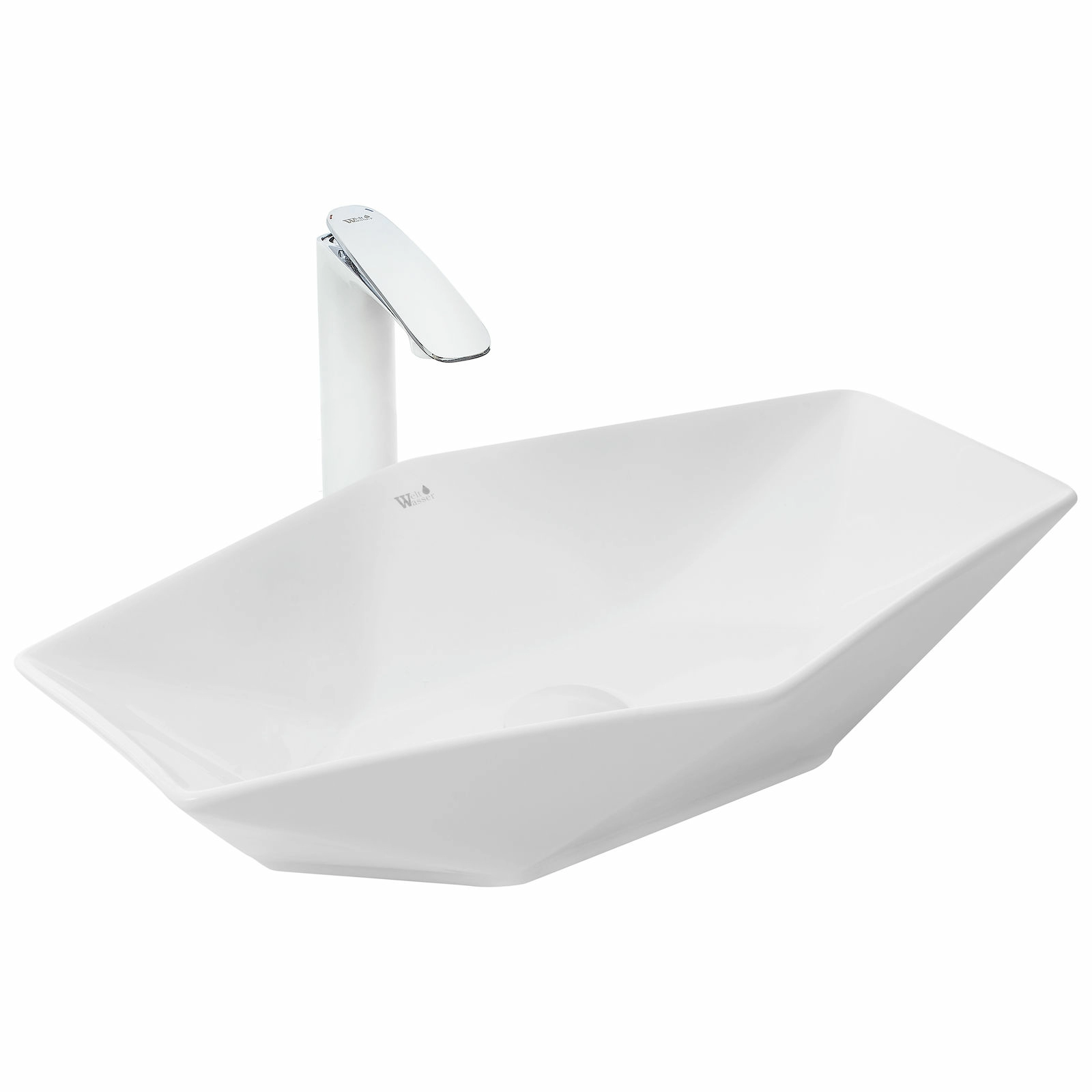 Раковина накладная WeltWasser 57x37.5, WW ELBACH 1138