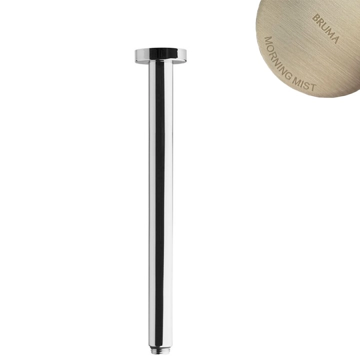 Душевой кронштейн потолочный 100 мм Bruma EloR 145 621 8MM Morning Mist, 1456218MM