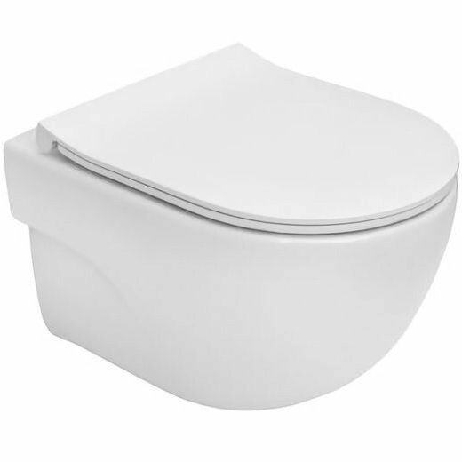 Унитаз подвесной Roca Meridian-N Rimless с сиденьем, A34H242000