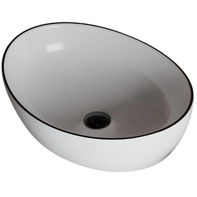 Умывальник накладной Roxen Bocar 40x33, 570125-B