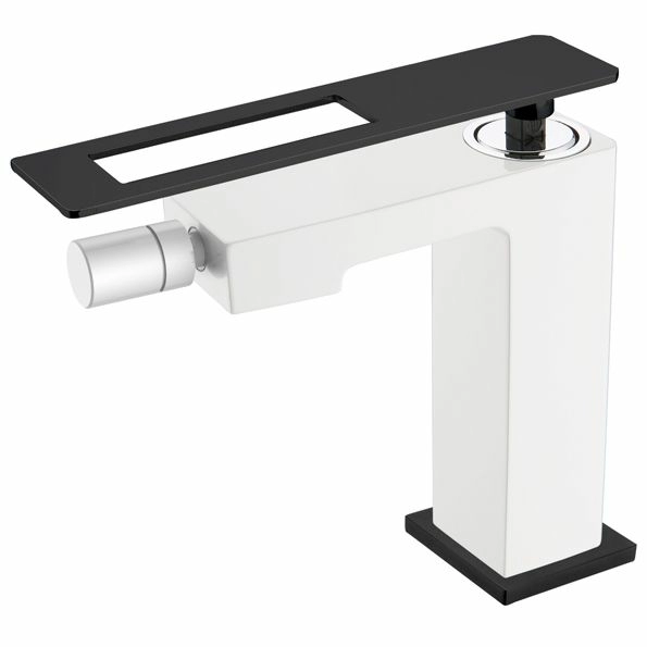 Смеситель для биде Boheme Q Chrome/Black, 146-CRB