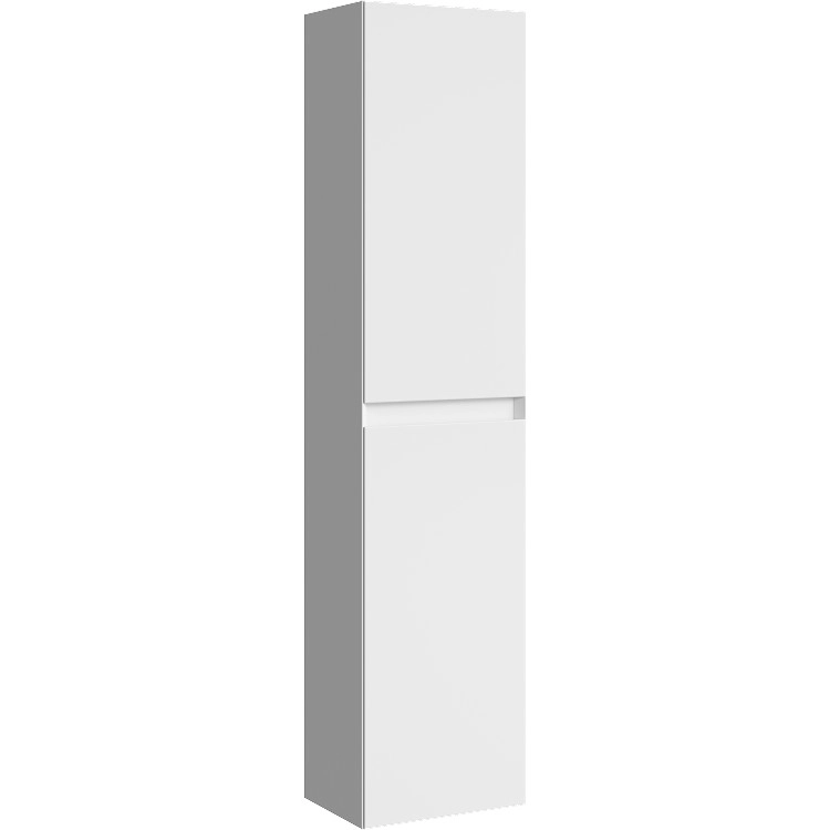 Подвесной пенал Aqwella Geometria белый 35x150, GE0535WM