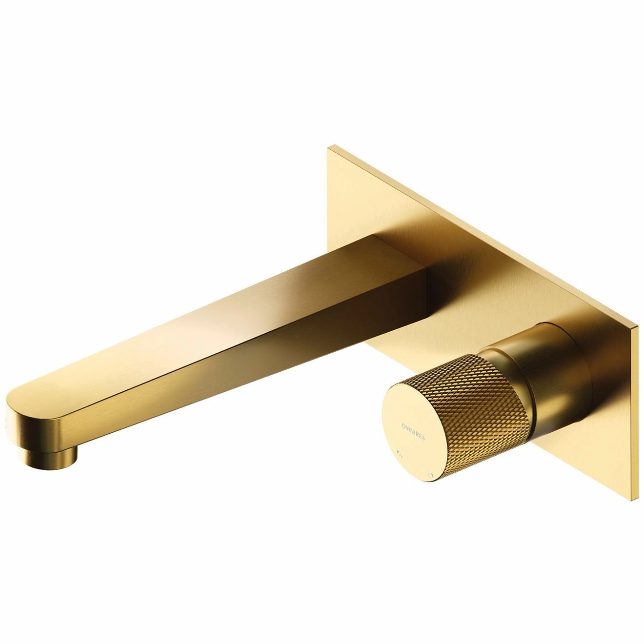Смеситель для умывальника скрытого монтажа Omnires Contour, CT8015GLB