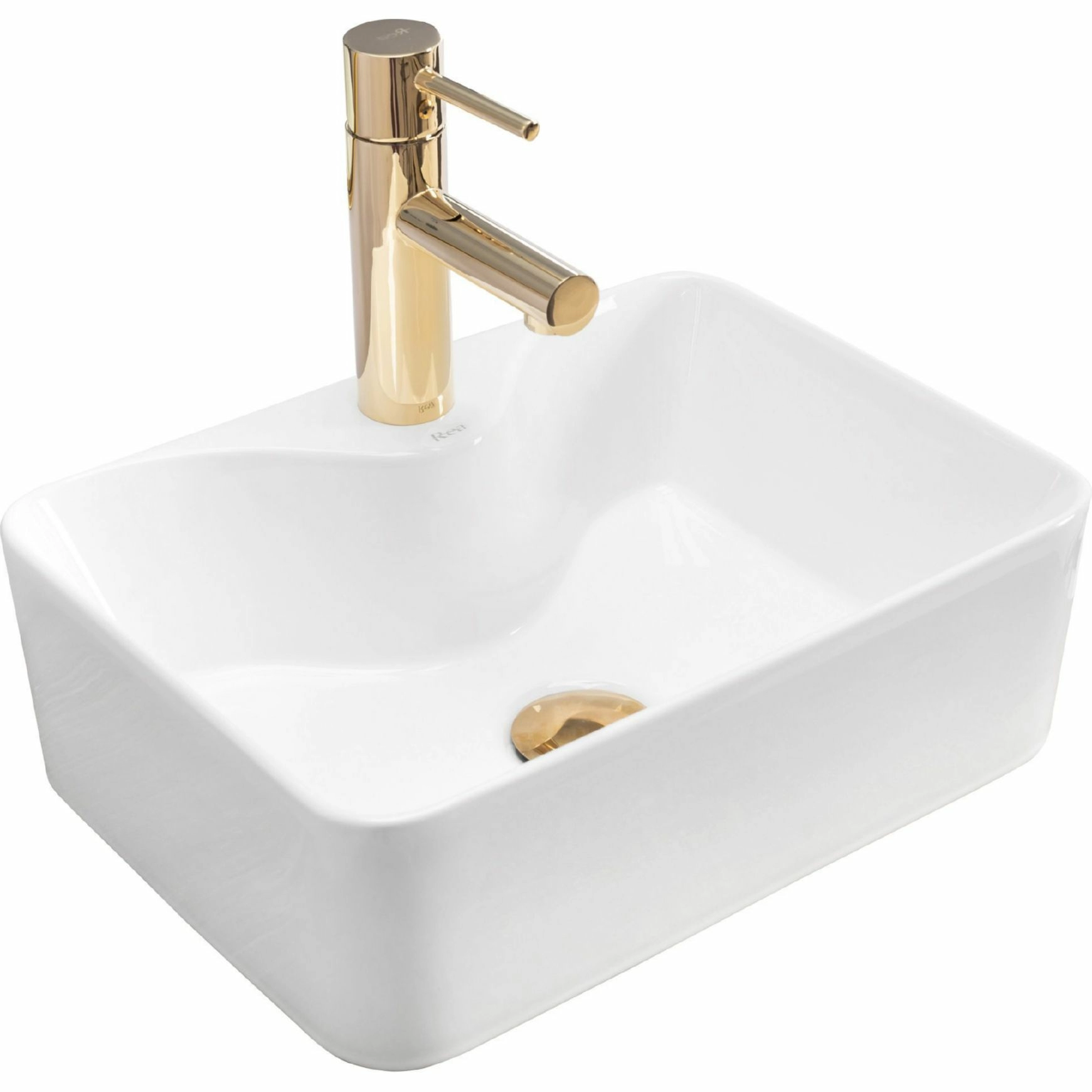 Умывальник Rea Kelly Mini 41x31, REA-U8196