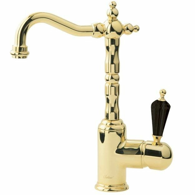 Смеситель для умывальника Boheme Tradizionale Nero Gold, 252