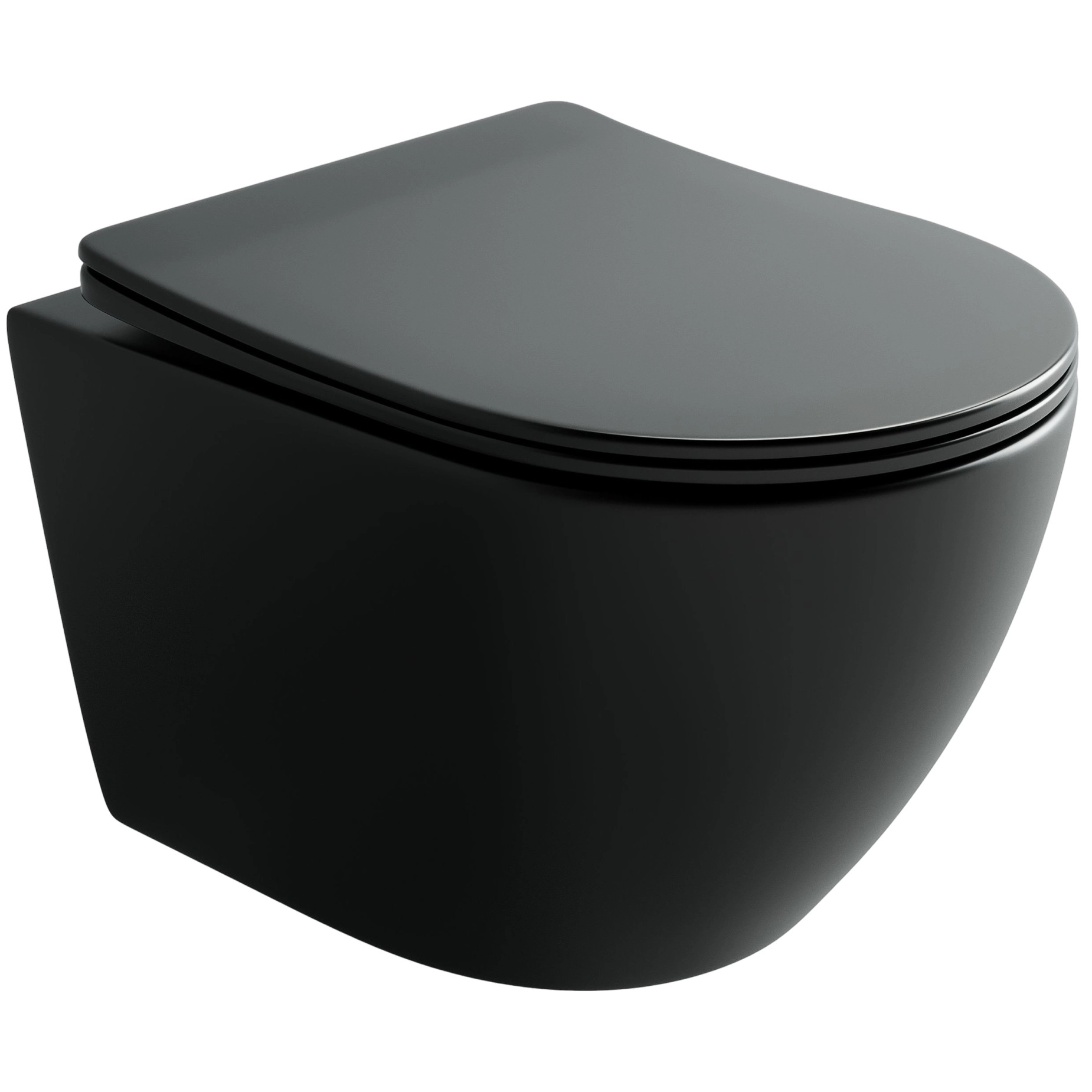 Унитаз подвесной CeramicaNova Uno Tornado, CN11001TMB