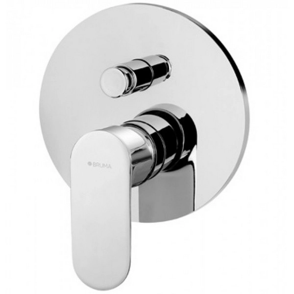 Смеситель скрытого монтажа с 2 выходами Bruma Coral 194 130 0CR Chrome, 1941300CR