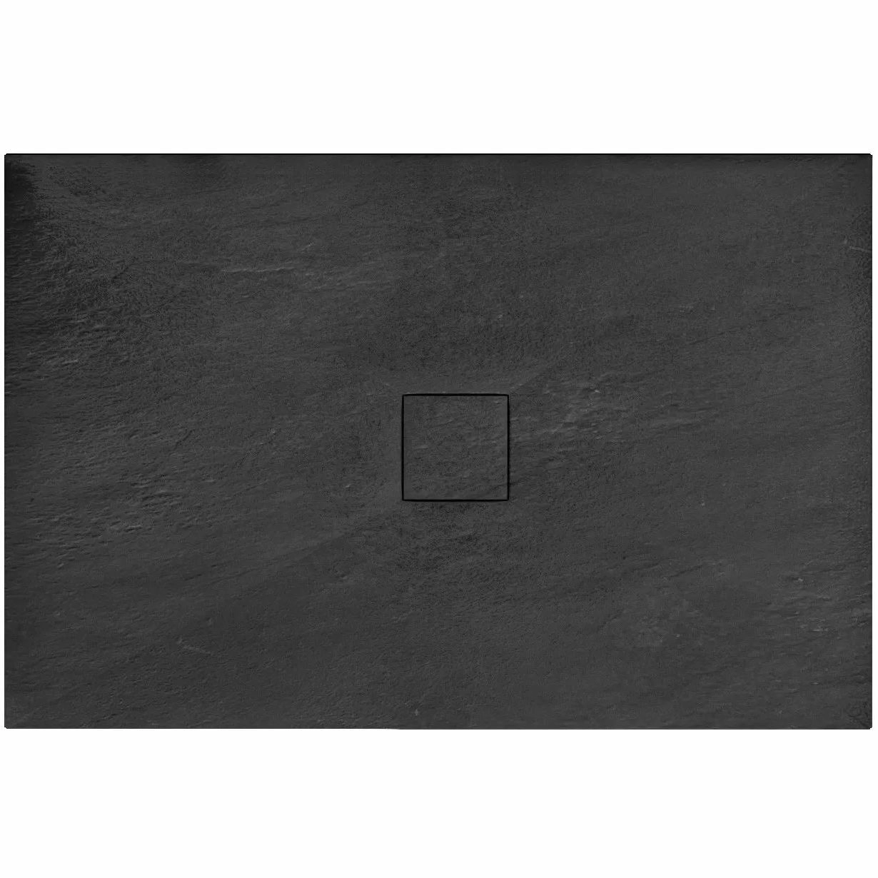 Поддон прямоугольный Rea Black Stone