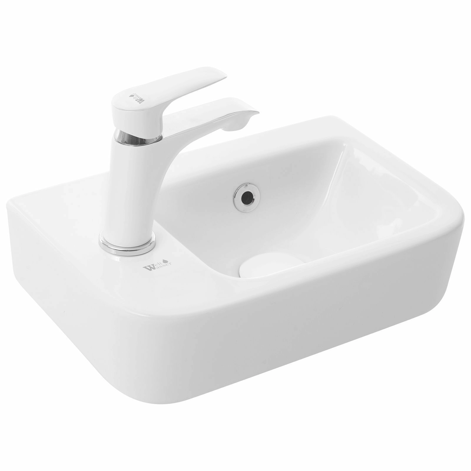 Раковина подвесная WeltWasser 37.5x24.5, WW AISBACH 10100