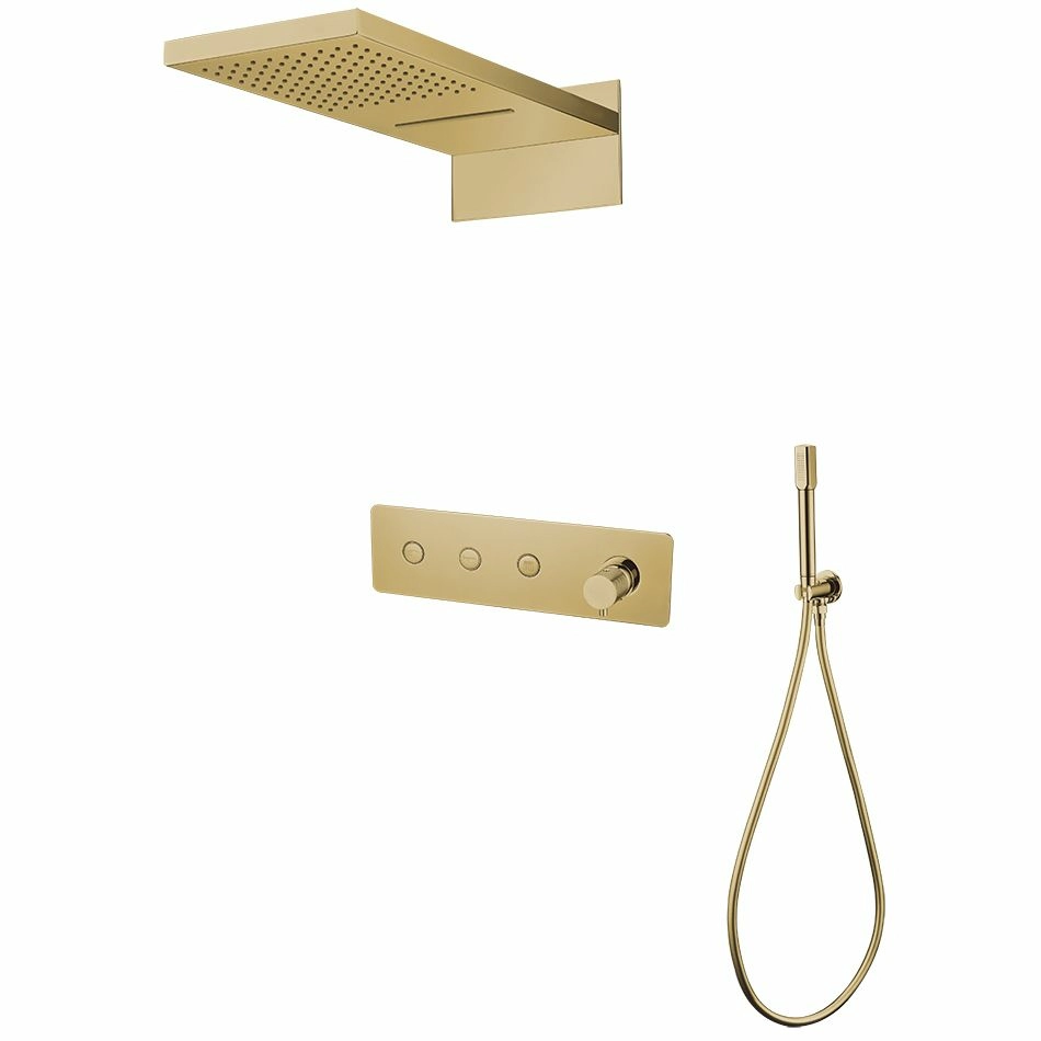 Встроенная душевая система Boheme Fusion Gold, 130-G
