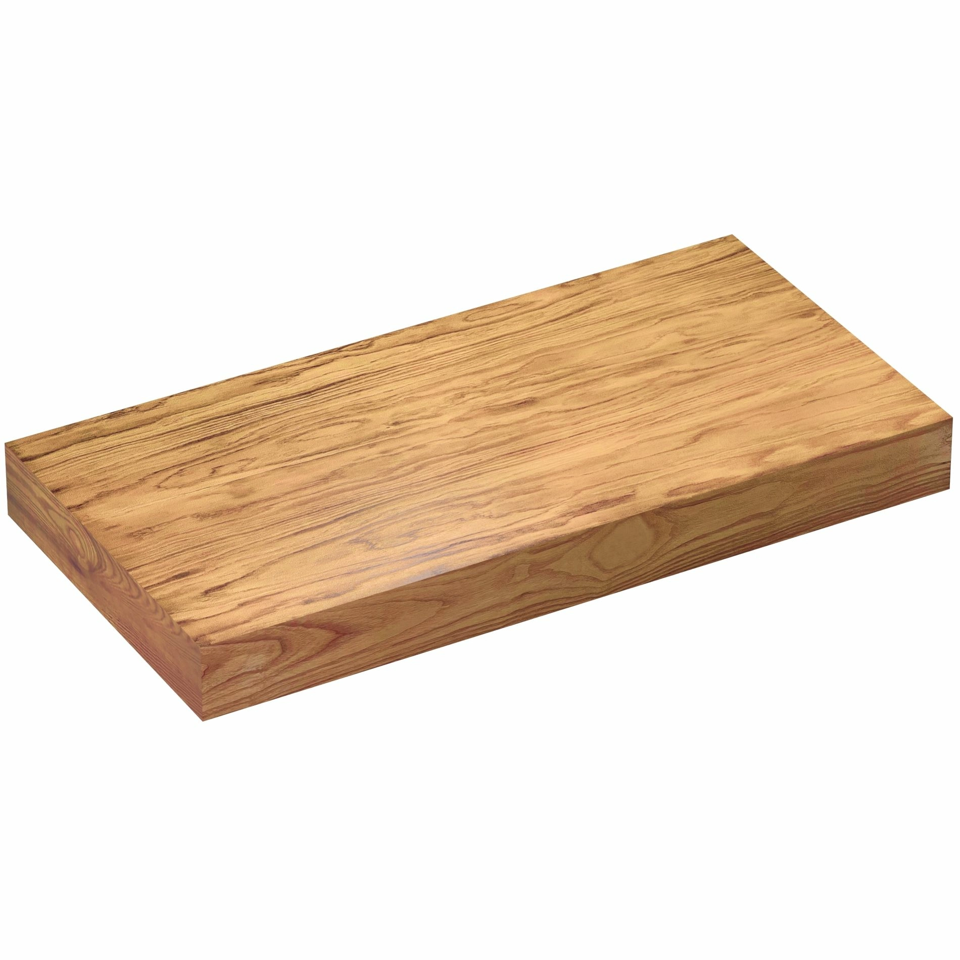 Столешница для раковины Wellsee Genuine Tree 80/100/120/140 светлый дуб Оксфорд