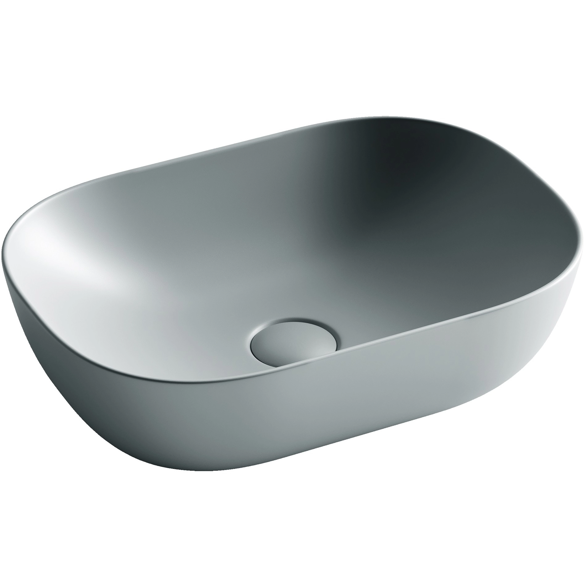Умывальник чаша накладная прямоугольная CeramicaNova Element 45.5x32.5, CN6009MH