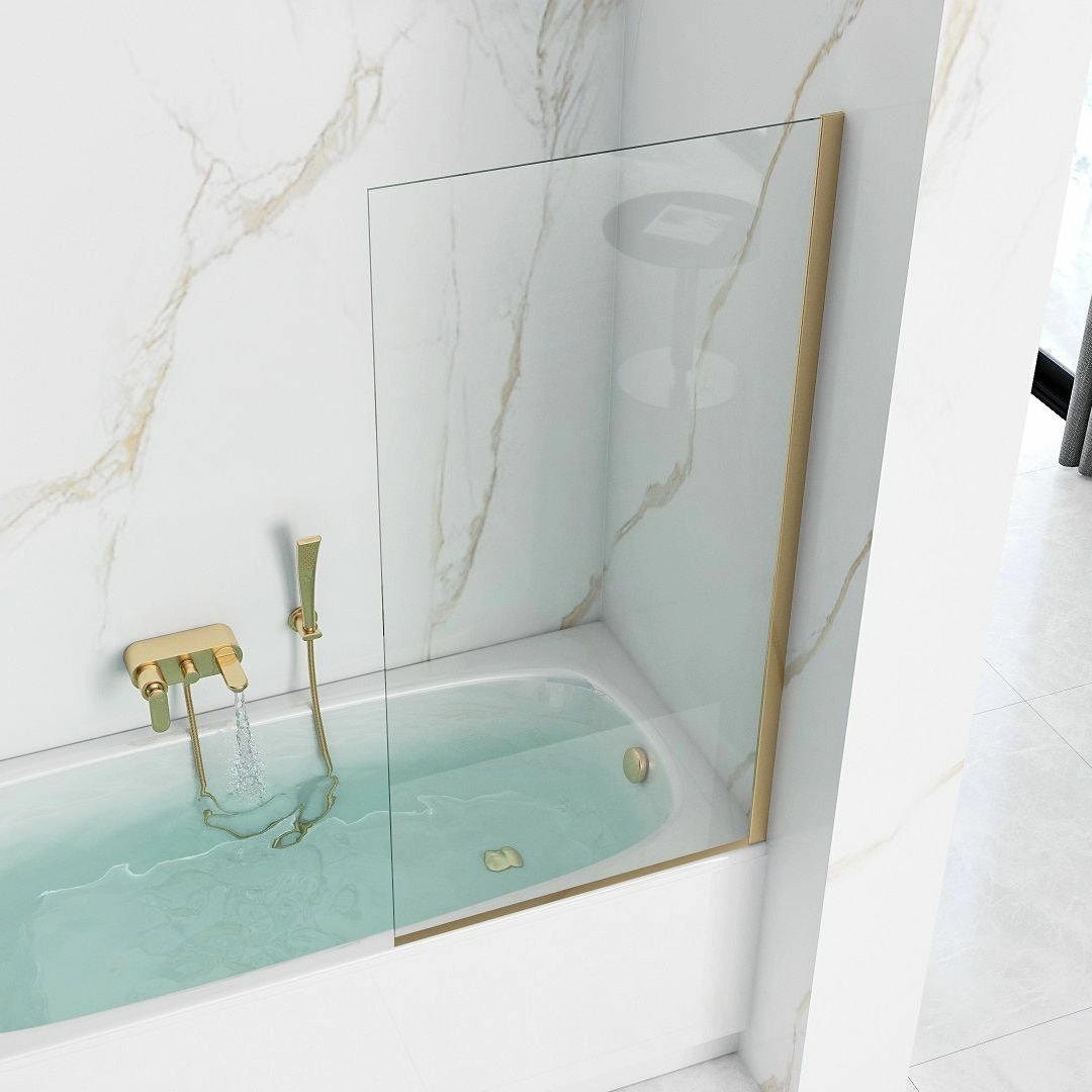 Шторка на ванну Rea Elegant Gold