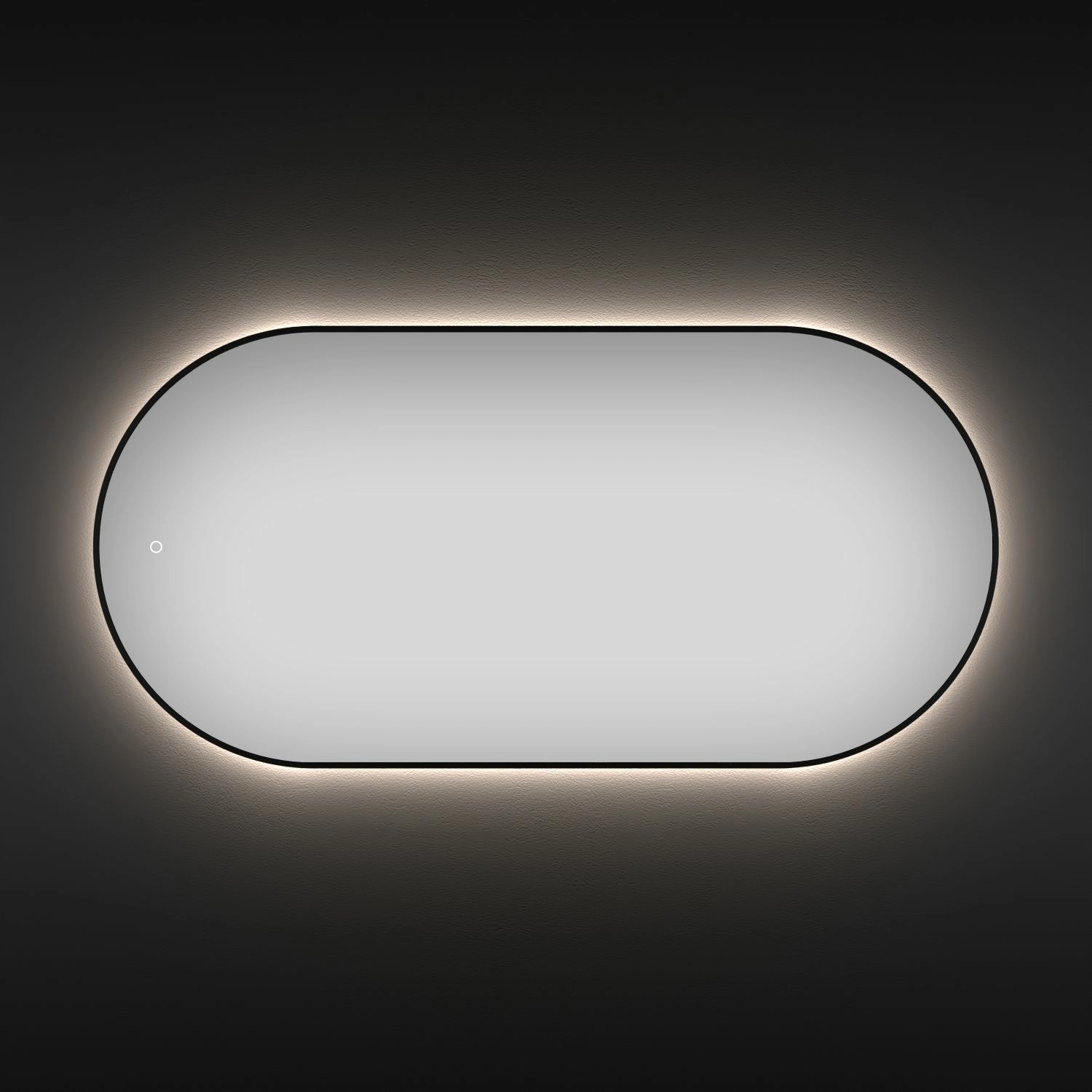 Овальное зеркало с фоновой LED-подсветкой Wellsee 7 Rays' Spectrum