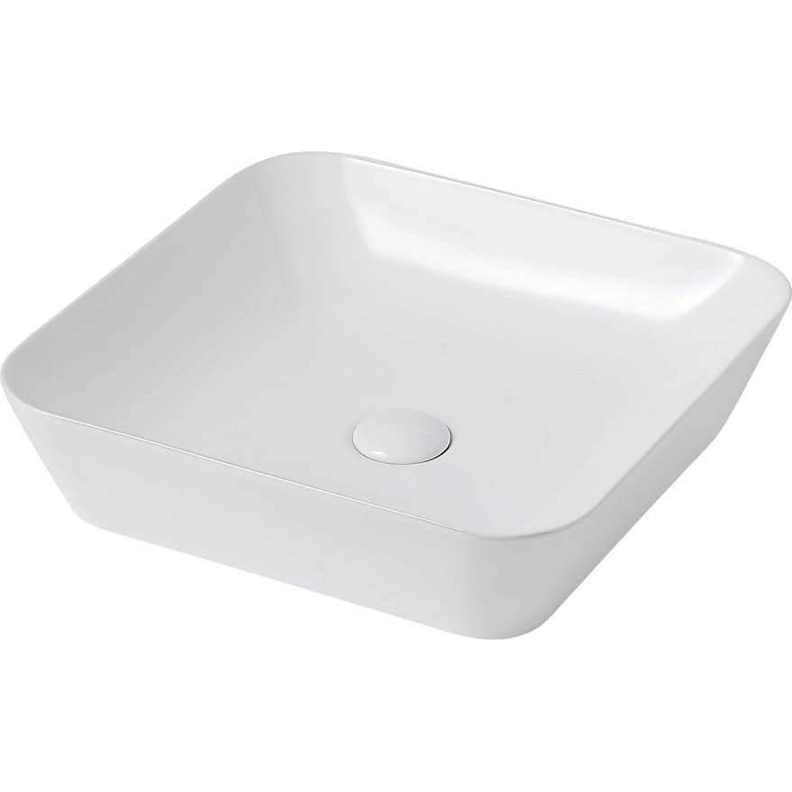 Раковина накладная Abber Rechteck 43x43 AC2205 белая