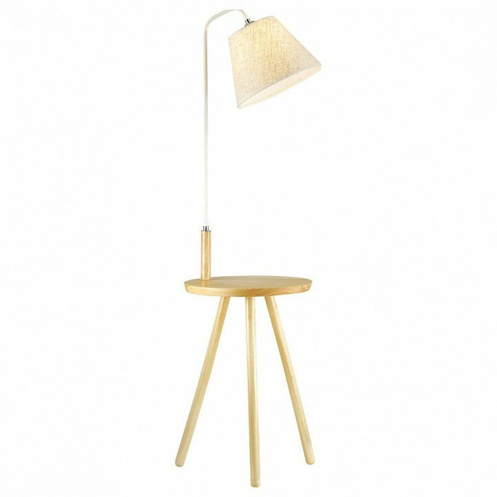 Стол журнальный с торшером Odeon Light Kalda 4667/1F