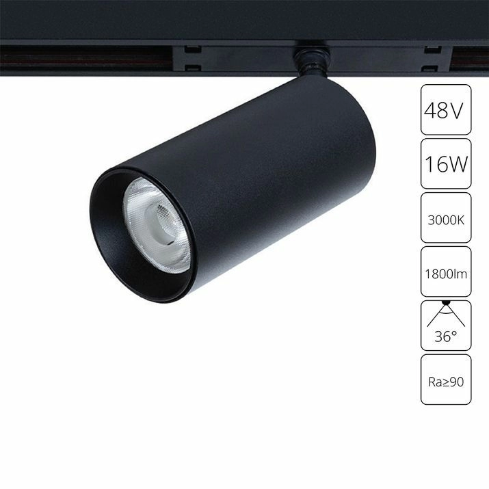 Магнитный трековый светильник Arte Lamp Optima, A7282PL-1BK