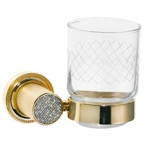 Стакан настенный Boheme Royale Cristal Gold, 10924-G