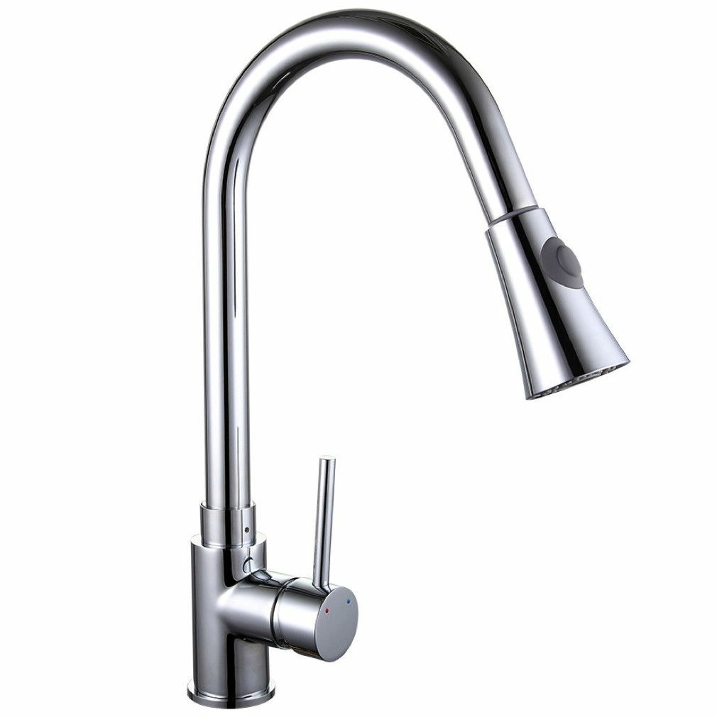 Смеситель для кухни с выдвижным изливом Frap F60899-1