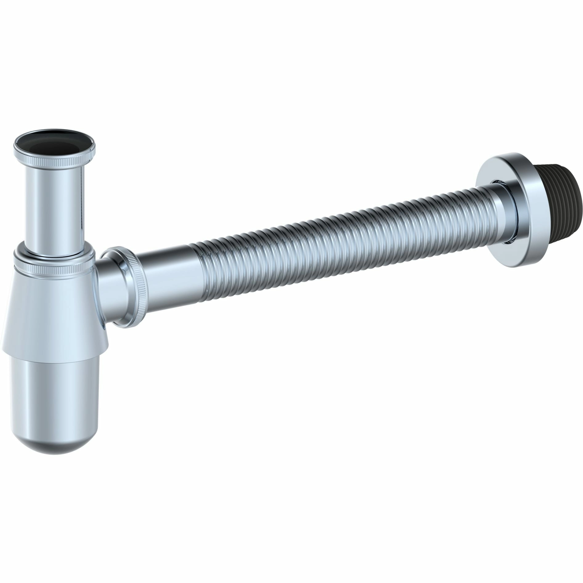 Сифон для раковины Wonzon & Woghand хром, WW-88SS102-CR