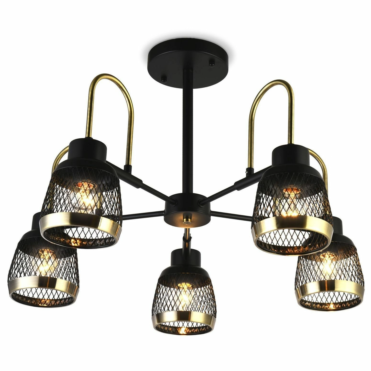 Подвесная люстра со сменной лампой Ambrella Traditional Loft, TR8002