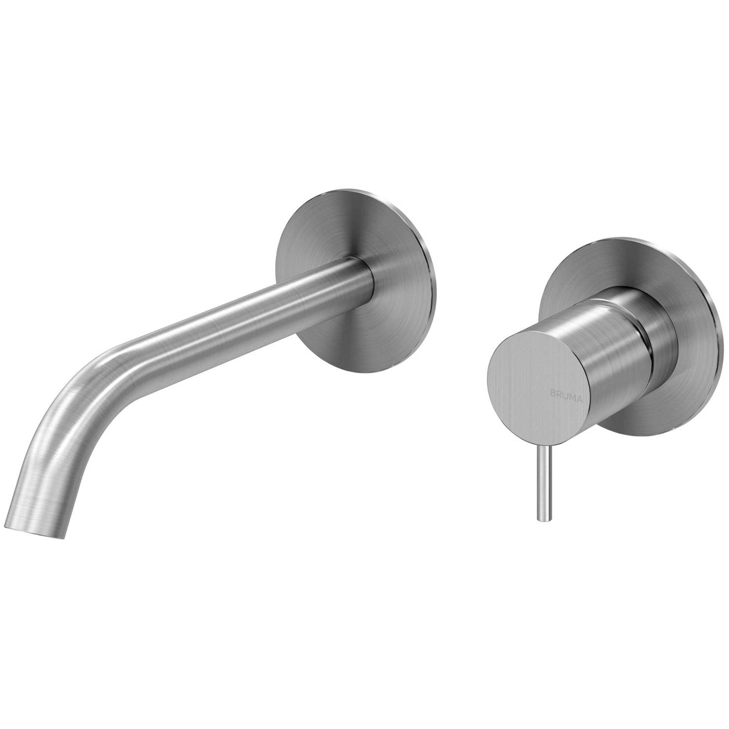 Внешняя часть смесителя для раковины Bruma X-Alpha E186 850 2IS Satin Stainless Steel, E1868502IS