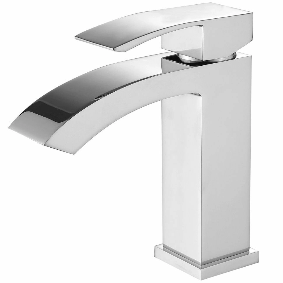 Смеситель для раковины Abber Wasserfall хром, AF8610