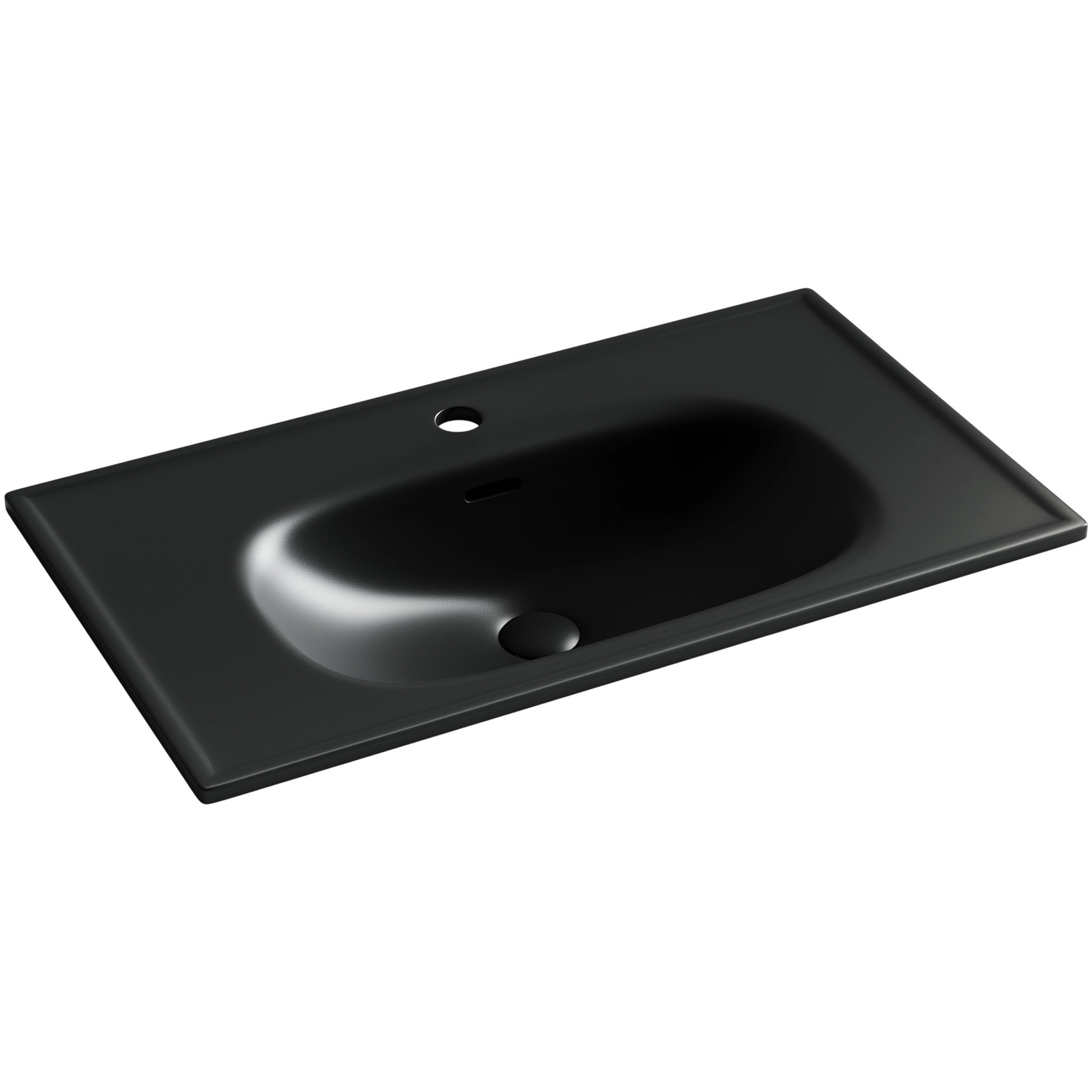 Раковина накладная CeramicaNova Sabo 80x46, CN13002MB