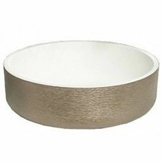 Раковина накладная Boheme Corian 41.5x41.5 Solid Delmar, 819-DL