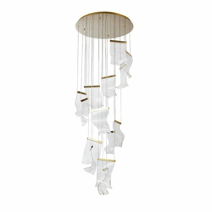 Каскадная люстра Arte Lamp Grappolo, A2283SP-14GO