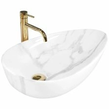 Умывальник Rea Greta Bianco Shiny 65.5x39, REA-U6501