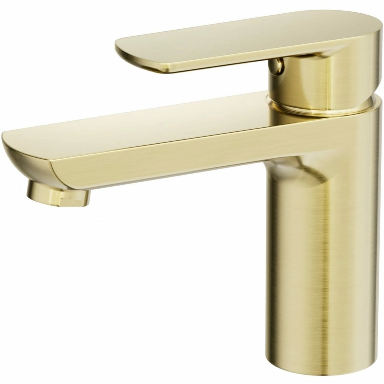 Смеситель для раковины Wonzon & Woghand брашированное золото, WW-A40732-BG