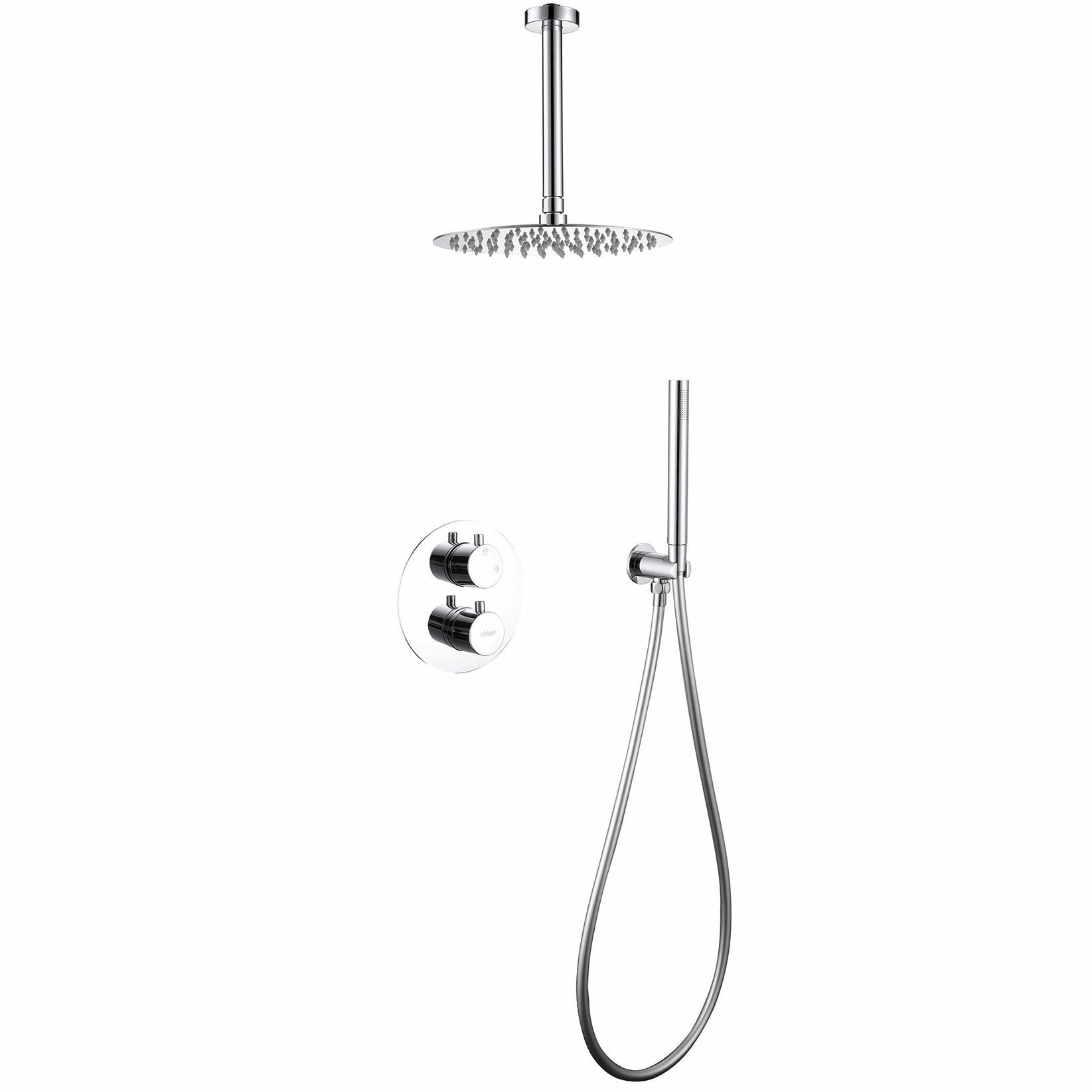 Душевая система Abber Wasser Kreis хром, AF8121