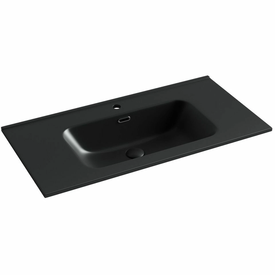 Умывальник накладной прямоугольный CeramicaNova Element 91x46.5, CN7002MB