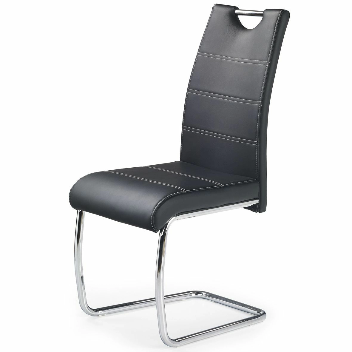 Стул Halmar K211 черный/хром, V-CH-K/211-KR-CZARNY